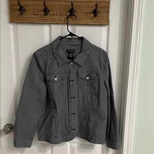 Attyre Black and White Women's Jacket